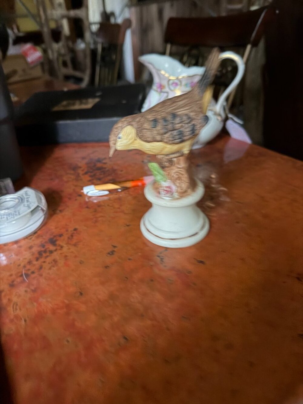 Vintage Inarco porcelain or ceramic bird figurine